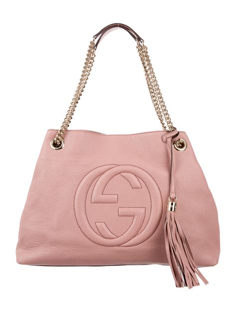 gucci soho medium chain shoulder bag|gucci soho tote bag medium.